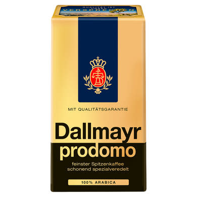 Dallmayr Prodomo pörkölt, őrölt kávé