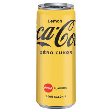 Coca-Cola Zero cola- és citromízű energiamentes szénsavas üdítőital édesítőszerekkel