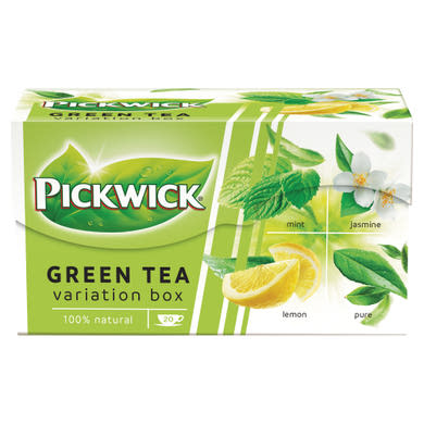 Pickwick zöld tea variációk 20 filter