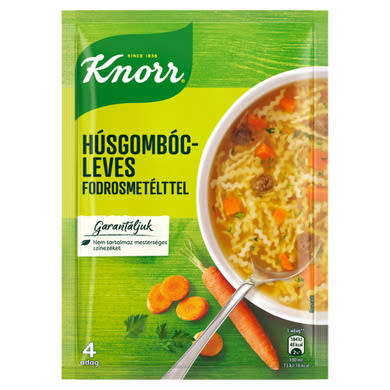 Knorr húsgombócleves fodrosmetélttel