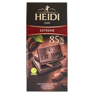 Heidi étcsokoládé 85% 80 g
