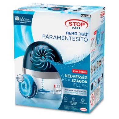 Ceresit Stop Pára Aero 360° páramentesítő készülék és tabletta