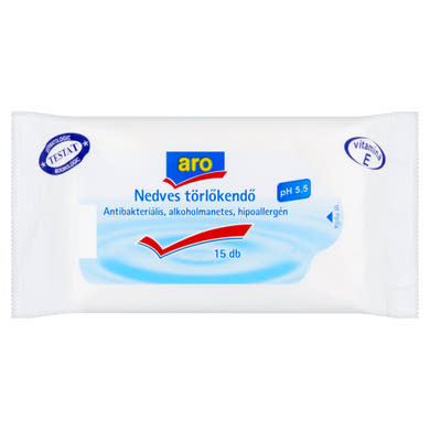 Aro nedves törlőkendő