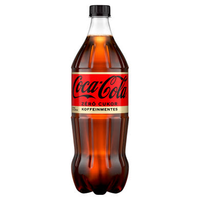 Coca-Cola Zero koffeinmentes, energiamentes szénsavas üdítőital édesítőszerekkel