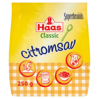 Haas Classic citromsav étkezési célra