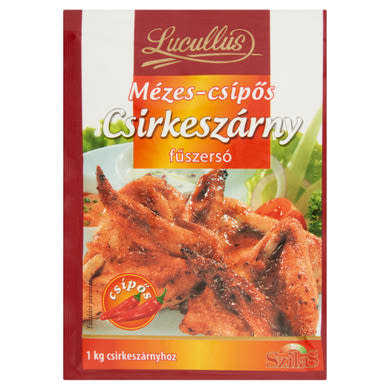 Lucullus mézes-csípős csirkeszárny fűszersó