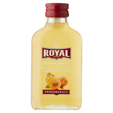 Royal sárgabarack likőr 30%