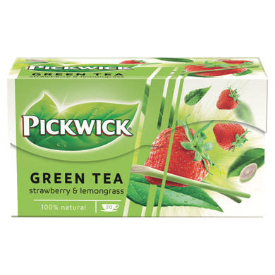 Pickwick eperízű zöld tea indiai citromfűvel
