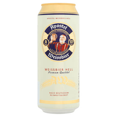 Apostel Weissbier szűretlen világos búzasör 5,3%
