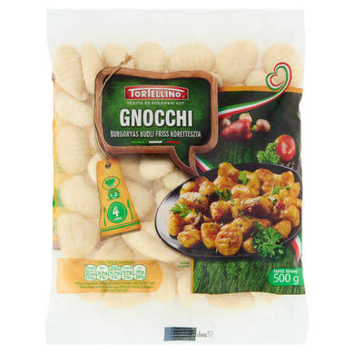 Tortellino gnocchi burgonyás nudli friss körettészta 500 g