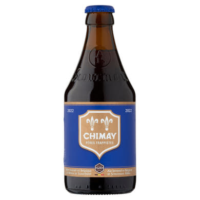 Chimay Blue nagy alkoholtartalmú belga minőségi barna sör 9%