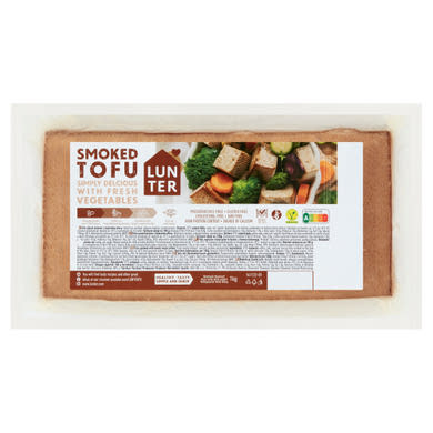 Lunter bükkfával füstölt tofu