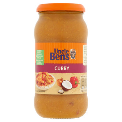 Uncle Ben's curry-szósz borssal és kókusszal