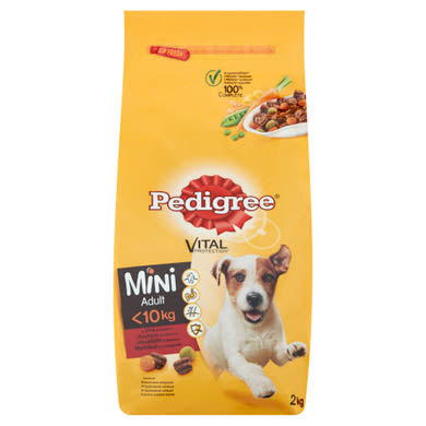 Pedigree Vital Protection Mini száraz eledel felnőtt kutyák számára marhával és zöldségekkel