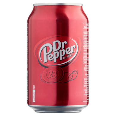 Dr Pepper csökkentett energiatartalmú szénsavas üdítőital cukorral és édesítőszerekkel