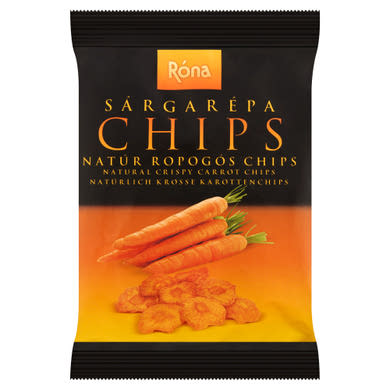 Róna natúr ropogós sárgarépa chips