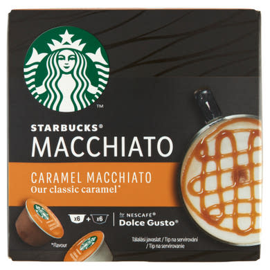 Starbucks by Nescafé Dolce Gusto Caramel Macchiato tej- és kávékapszula 6 csésze