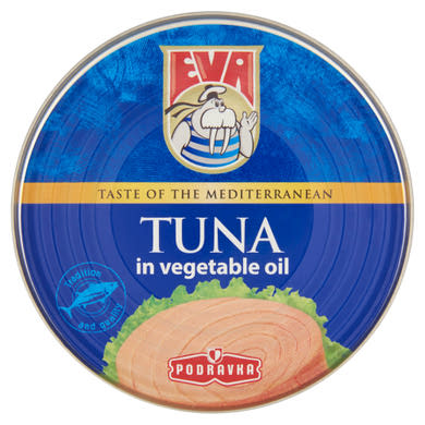 Eva tonhal növényi olajban