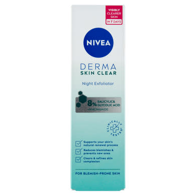 NIVEA Derma Skin Clear éjszakai hámlasztó