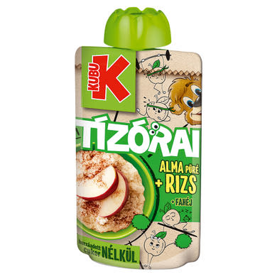 Kubu Tízórai alma püré rizzsel, fahéjjal és C-vitaminnal