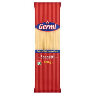 Germi spagetti tojás nélküli száraztészta
