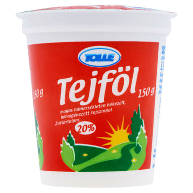 Tolle tejföl 20% 150 g