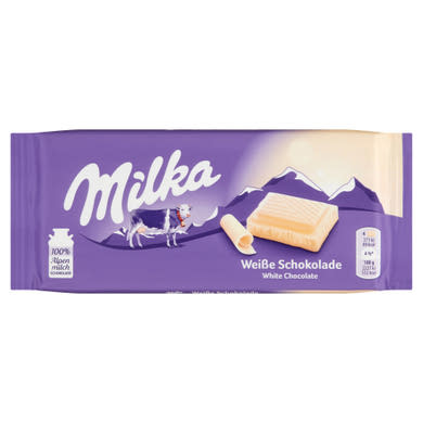 Milka fehér csokoládé