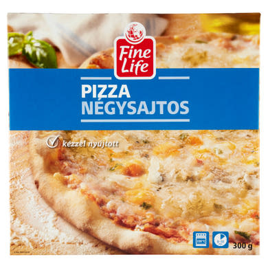 Fine Life gyorsfagyasztott négysajtos pizza