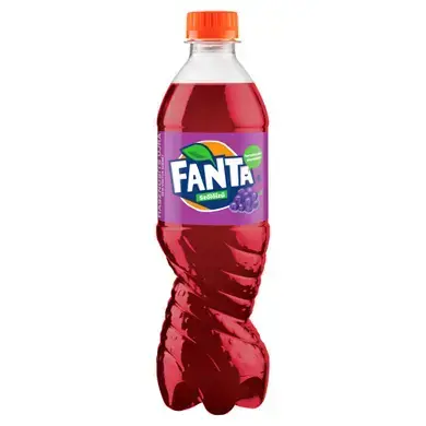 Fanta szőlőízű szénsavas üdítőital, + betétdíj, 500 ml
