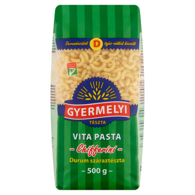 Gyermelyi Vita Pasta Chifferini durum száraztészta