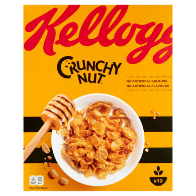 Kellogg's Crunchy Nut ropogós kukoricapehely földimogyoróval