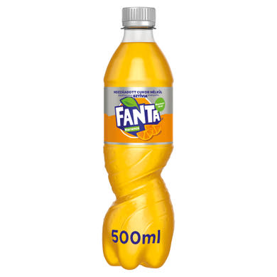 Fanta Narancs Zero energiamentes szénsavas üdítőital édesítőszerekkel
