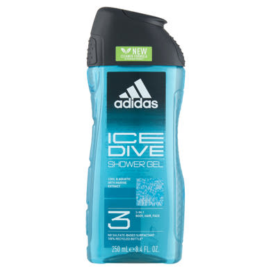 Adidas Ice Dive 3 az 1-ben test, haj & arc tusfürdő