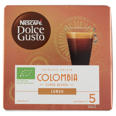 NESCAFÉ Dolce Gusto Colombia Sierra Nevada Lungo kávékapszula