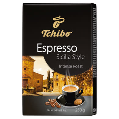 Tchibo Espresso Sicilia Style őrölt, pörkölt kávé