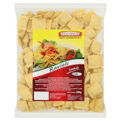 Tortellino ravioli sonkás friss tészta