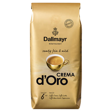 Dallmayr Crema d'Oro pörkölt, szemes kávé