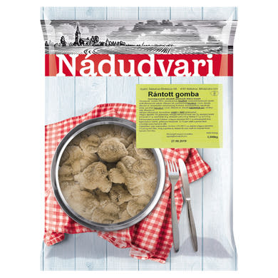Nádudvari gyorsfagyasztott rántott gomba