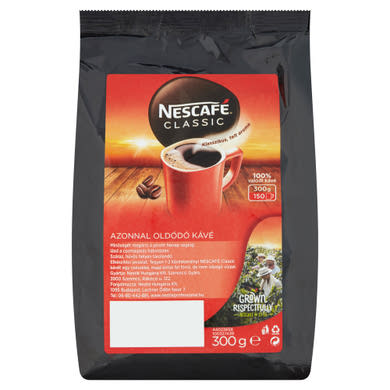Nescafé Classic azonnal oldódó kávé