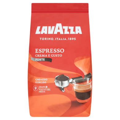 Lavazza Crema e Gusto Forte pörkölt szemes kávé 1000 g