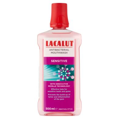 Lacalut Sensitive antibakteriális, micellás szájvíz