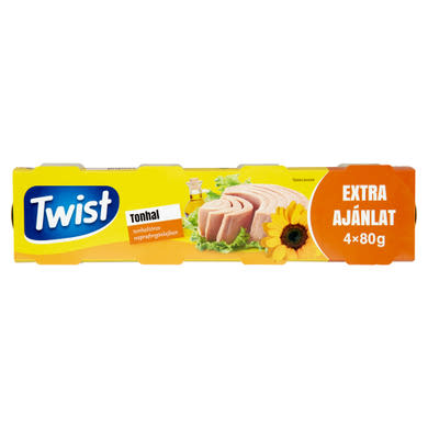 Twist tonhaltörzs napraforgóolajban 4 x