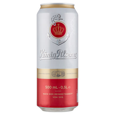 König Pilsener német világos sör 4,9%