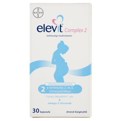 Elevit Complex 2 terhességi multivitamin étrend-kiegészítő kapszula
