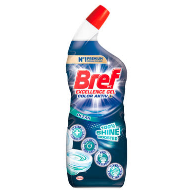 Bref Excellence Gel Color Activ+ Ocean folyékony WC tisztítószer