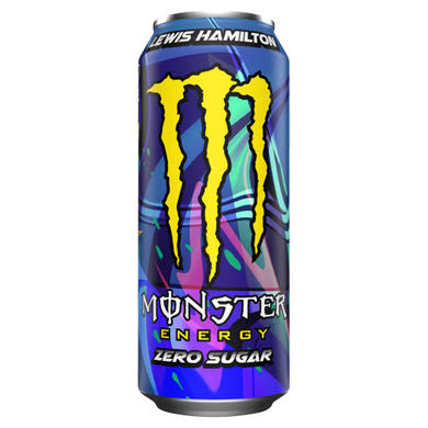 Monster Energy Lewis Hamilton szénsavas ital koffeinnel és édesítőszerekkel