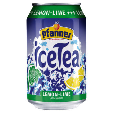 Pfanner jeges tea üdítőital citrom-lime ízesítéssel