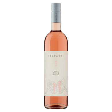 Haraszthy Love Rosé Etyek-Budai száraz rosébor 12,5%