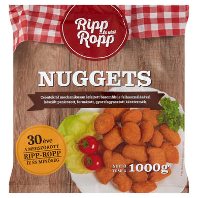 Ripp-Ropp gyorsfagyasztott nuggets 1000 g