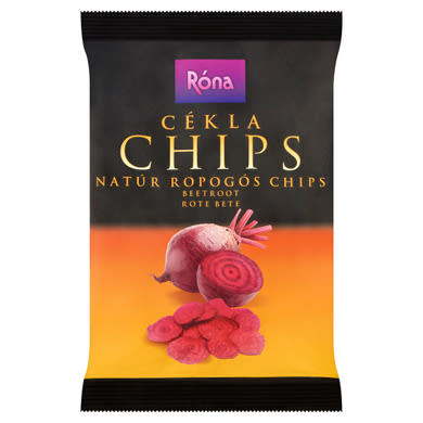 Róna natúr ropogós cékla chips